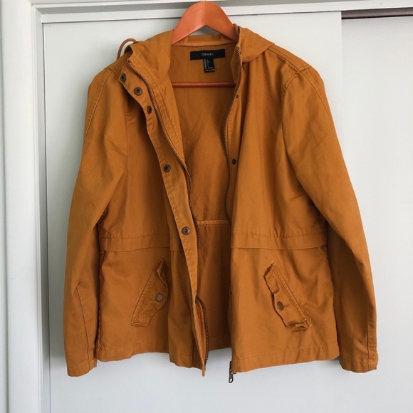 SOLD — Mustard Utility Jacket | Forever 21 - Picture 2 of 7
